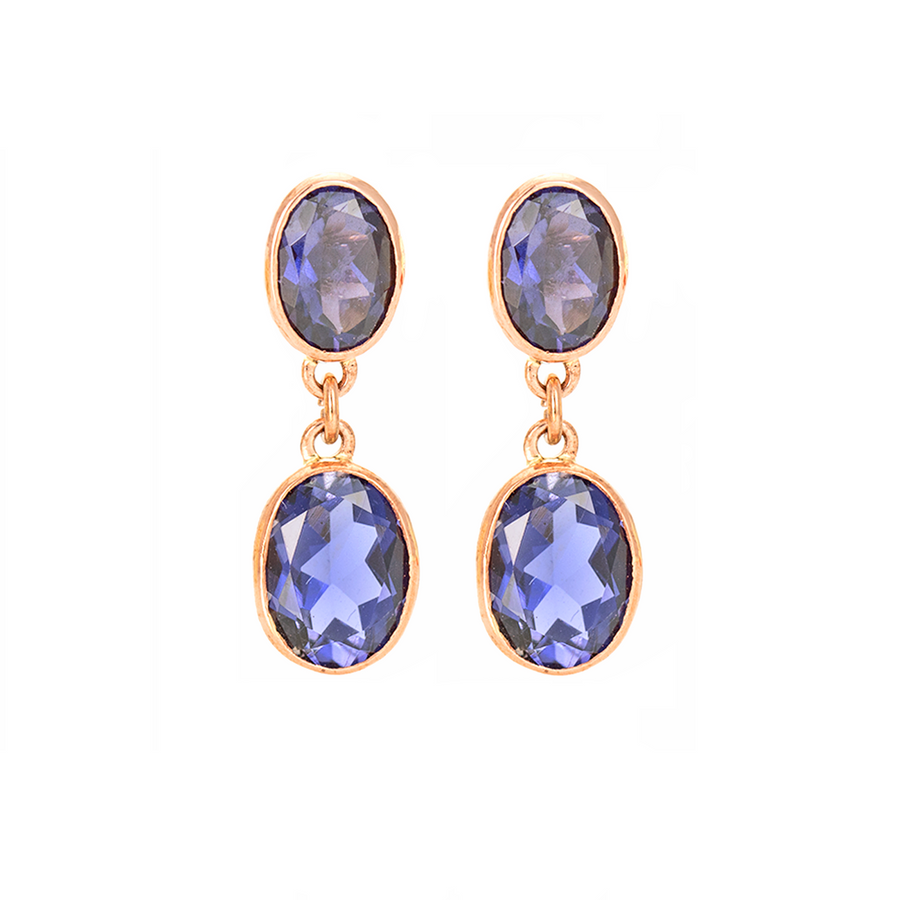 Large Double Drop Earrings