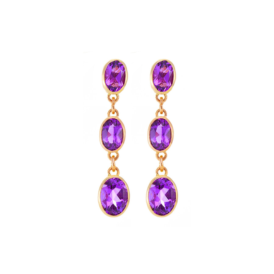 Triple Drop Earrings