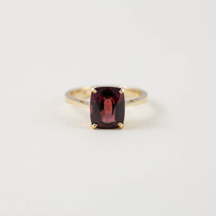 Large Rectangular Solitaire Ring