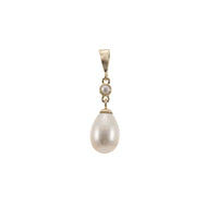 Round & Teardrop Pearl Pendant