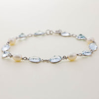 Mixed Stone Bezel Set Bracelet