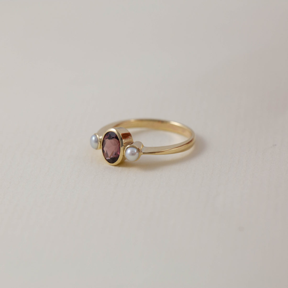 Three Stone Mixed Ring