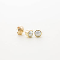 Small Round Stud Earrings