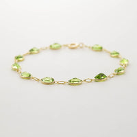 Bezel Set Bracelet