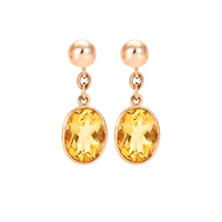 Large Single Drop Earrings