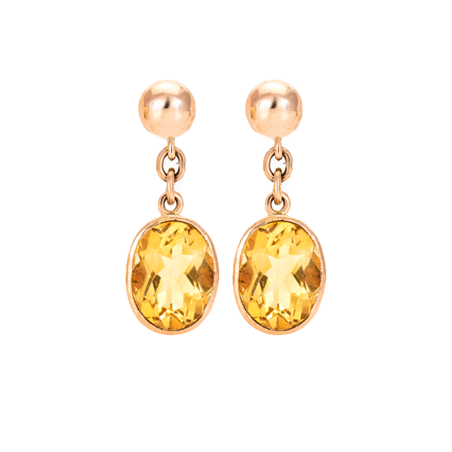 Large Single Drop Earrings