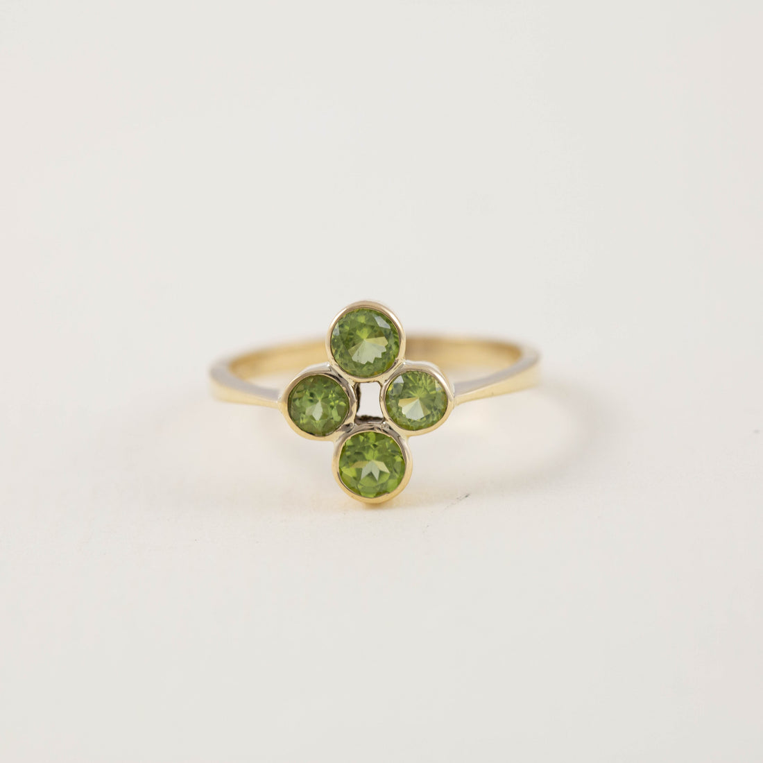 Four Stone Cluster Ring