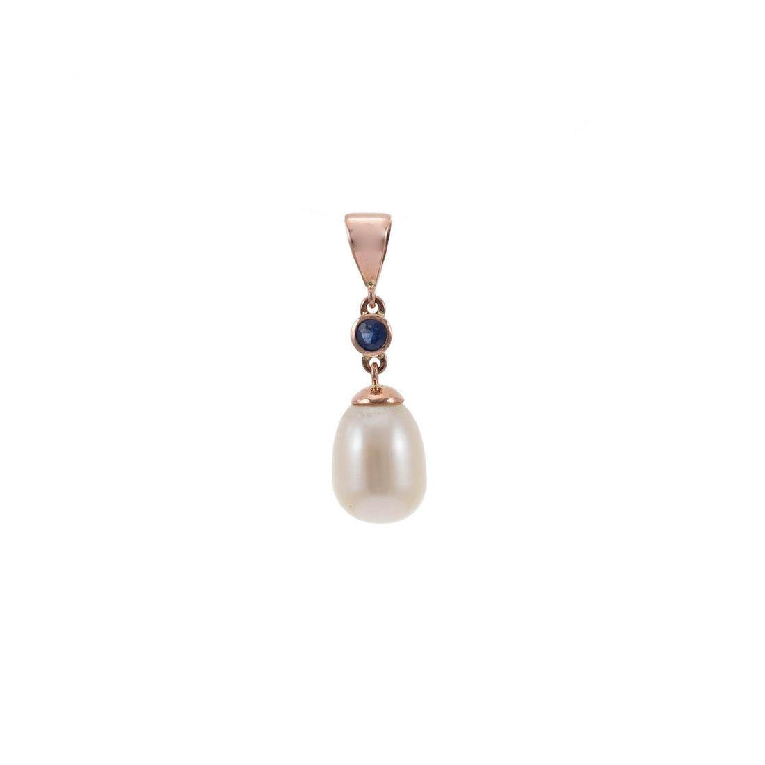 Round & Teardrop Pearl Pendant