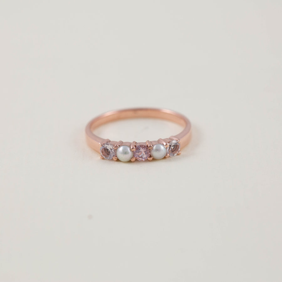 Five Stone Mixed Ring