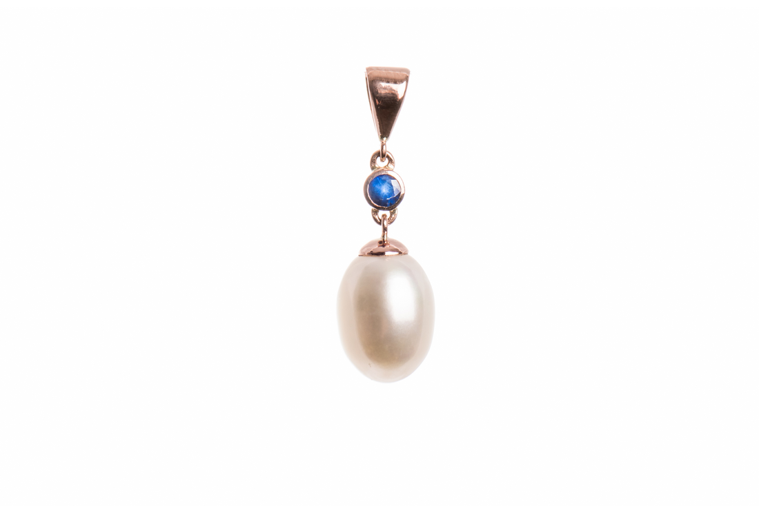 Round & Teardrop Pearl Pendant