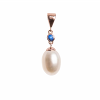 Round & Teardrop Pearl Pendant