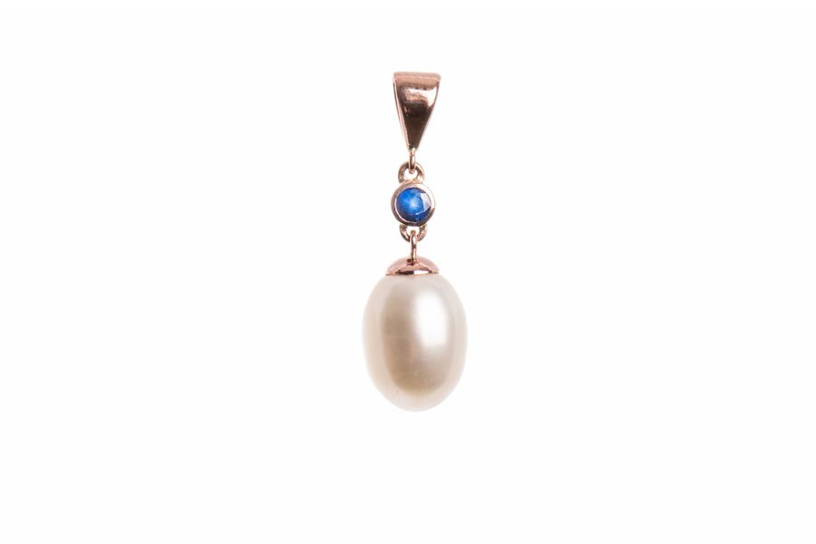 Round & Teardrop Pearl Pendant