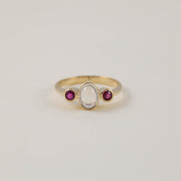 Three Stone Mixed Ring