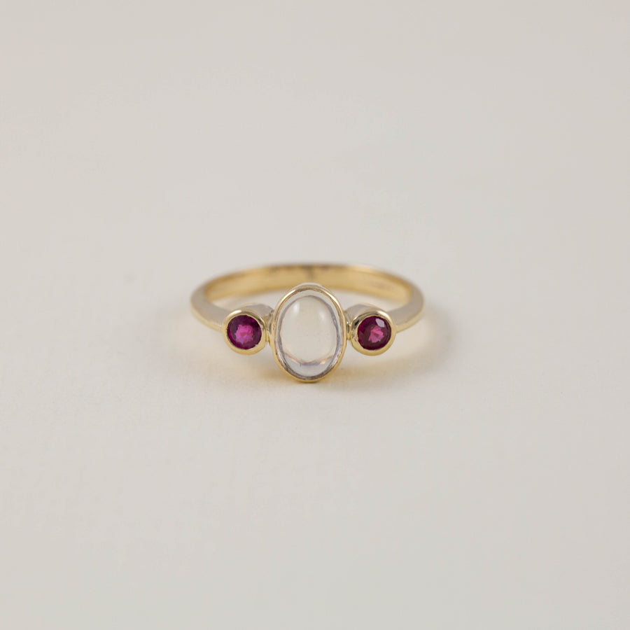 Three Stone Mixed Ring