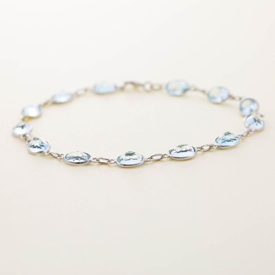 Bezel Set Bracelet