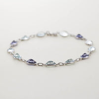 Bezel Set Bracelet