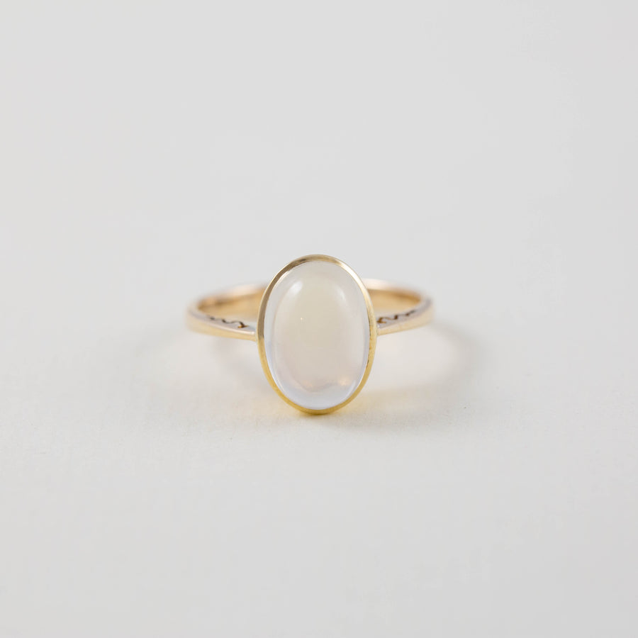 Large Oval Solitaire Ring