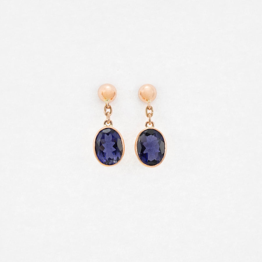 Large Single Drop Earrings